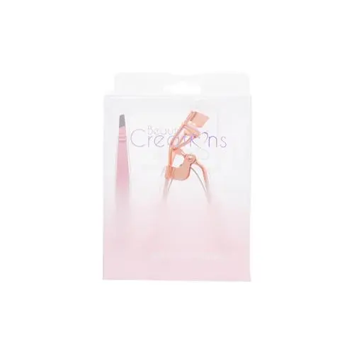 Eyelash Curler &amp; Tweezer Set Light Pink - Image 4
