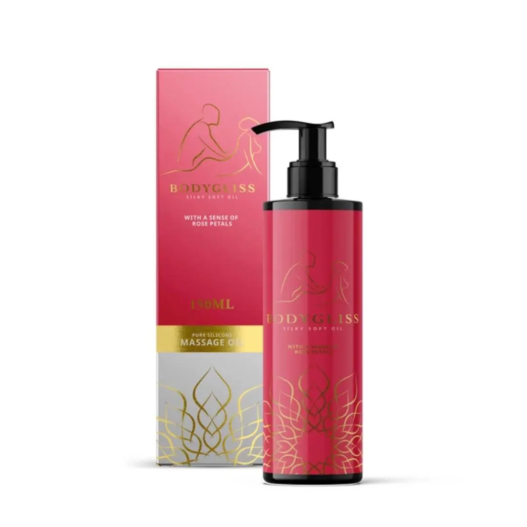 Massage Oil And Lube In 1 Rose Petals
