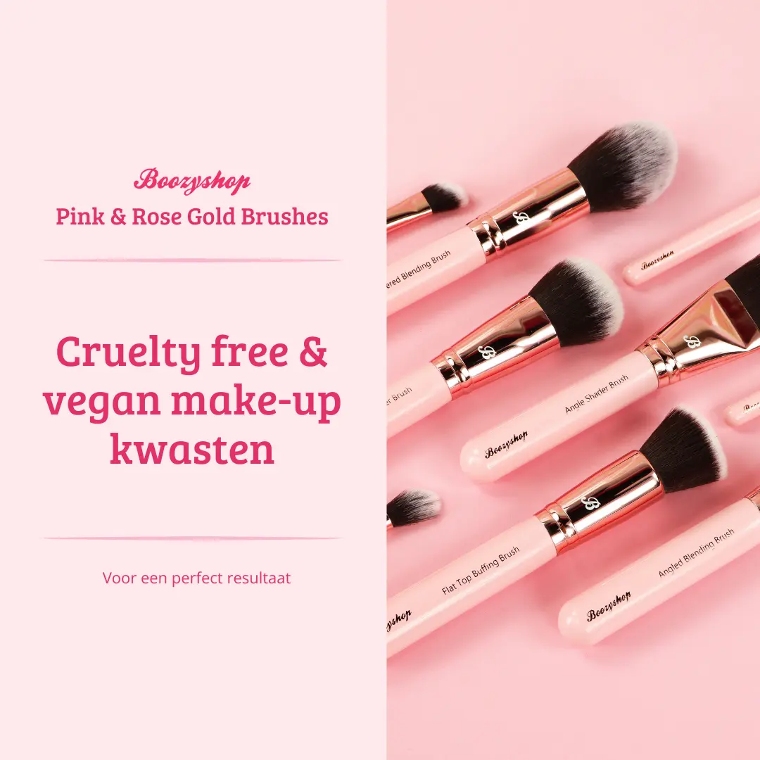 Pink &amp; Rose Gold Brow Liner Brush - Image 8