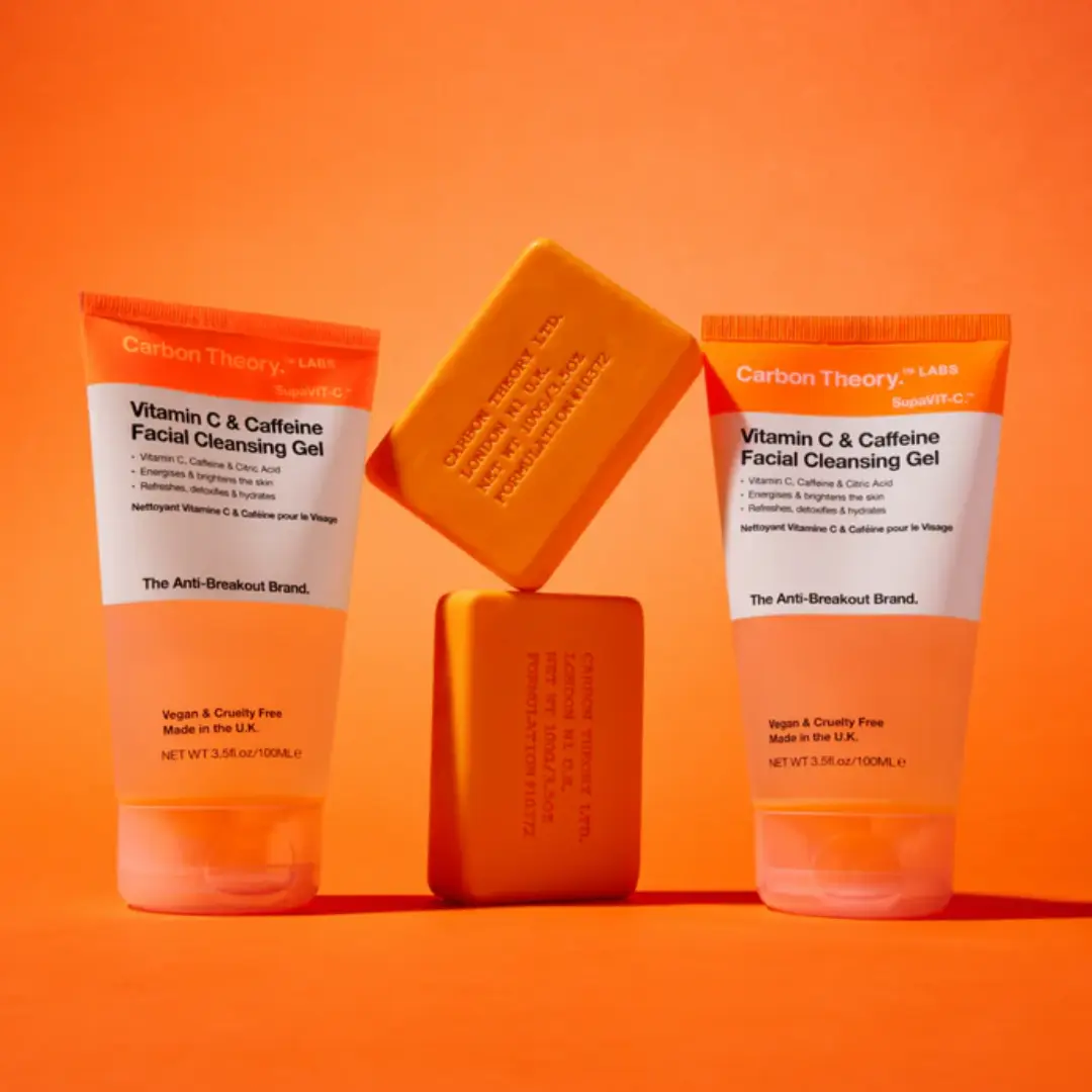 Vitamin C &amp; Caffeine Facial Cleansing Wash - Image 4