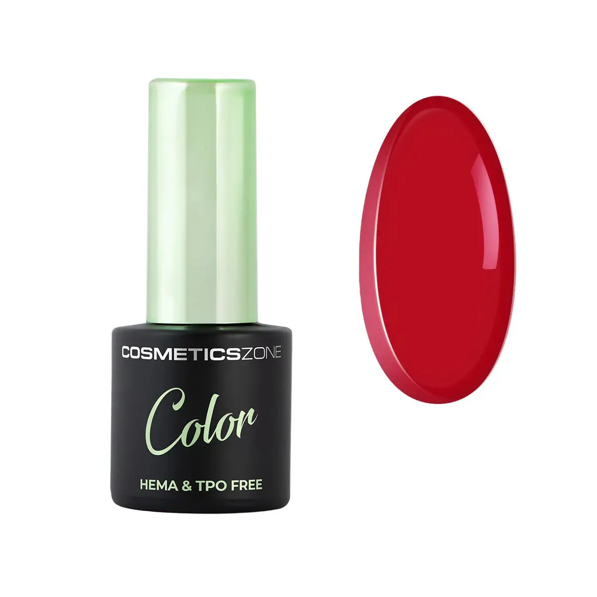 Hypoallergenic Hybrid UV/LED Gel Polish Scarlet Flame 214