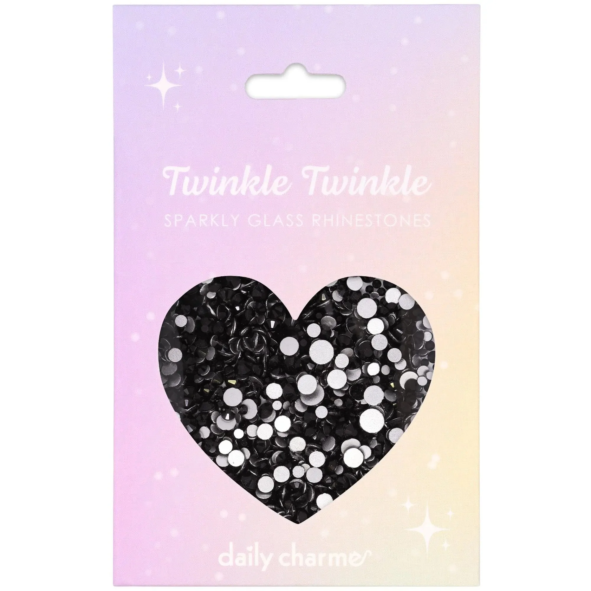 Twinkle Twinkle Rhinestone Jet Black