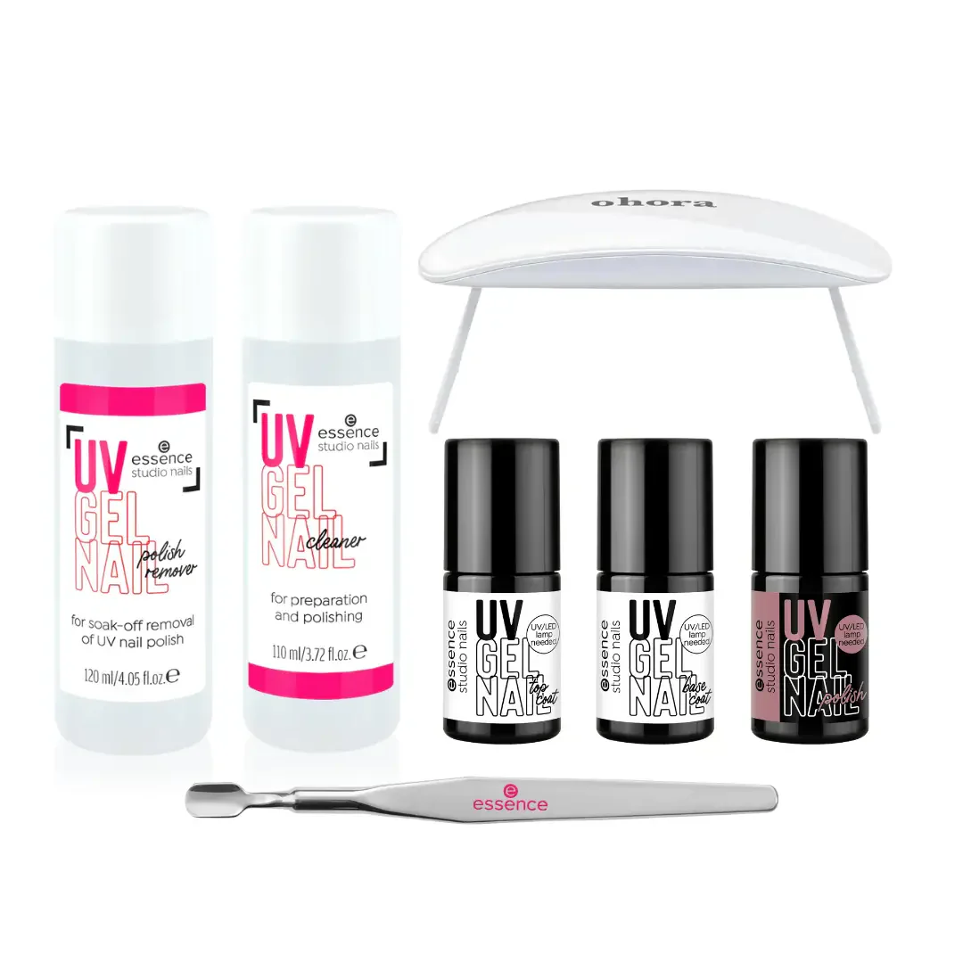 Starter Set Studio Nails UV Gel Polish with Lamp - Image 3