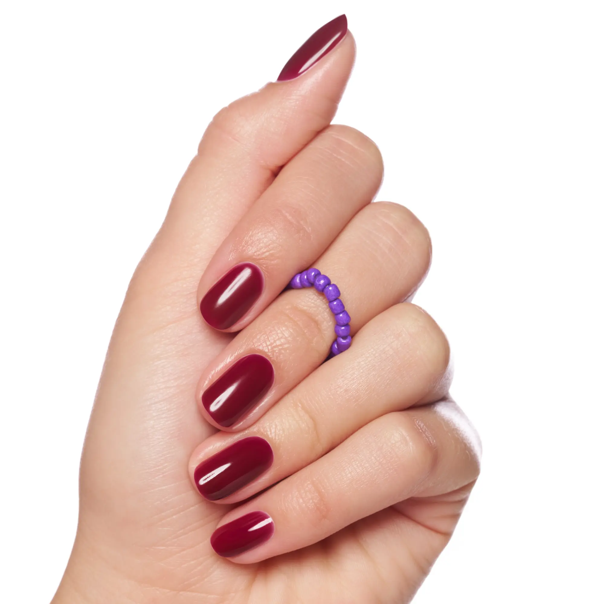Studio Nails Uv Gel Nail Polish 18 Cherry Noir - Image 2