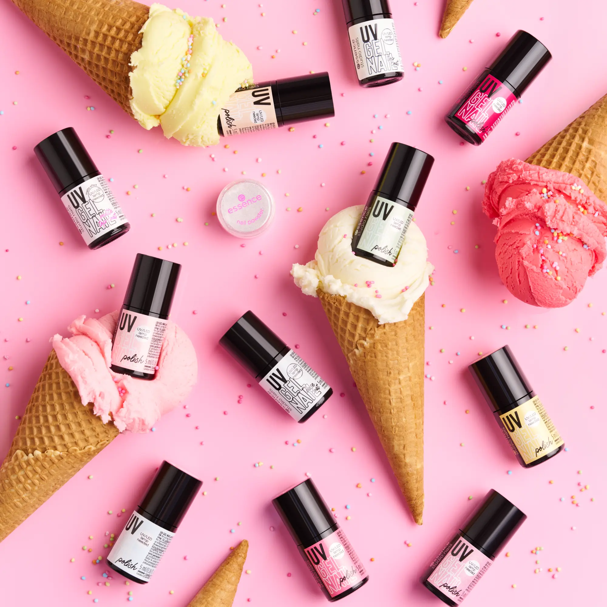 Studio Nails Uv Gel Nail Polish 217 Blush In A Cone - Image 4