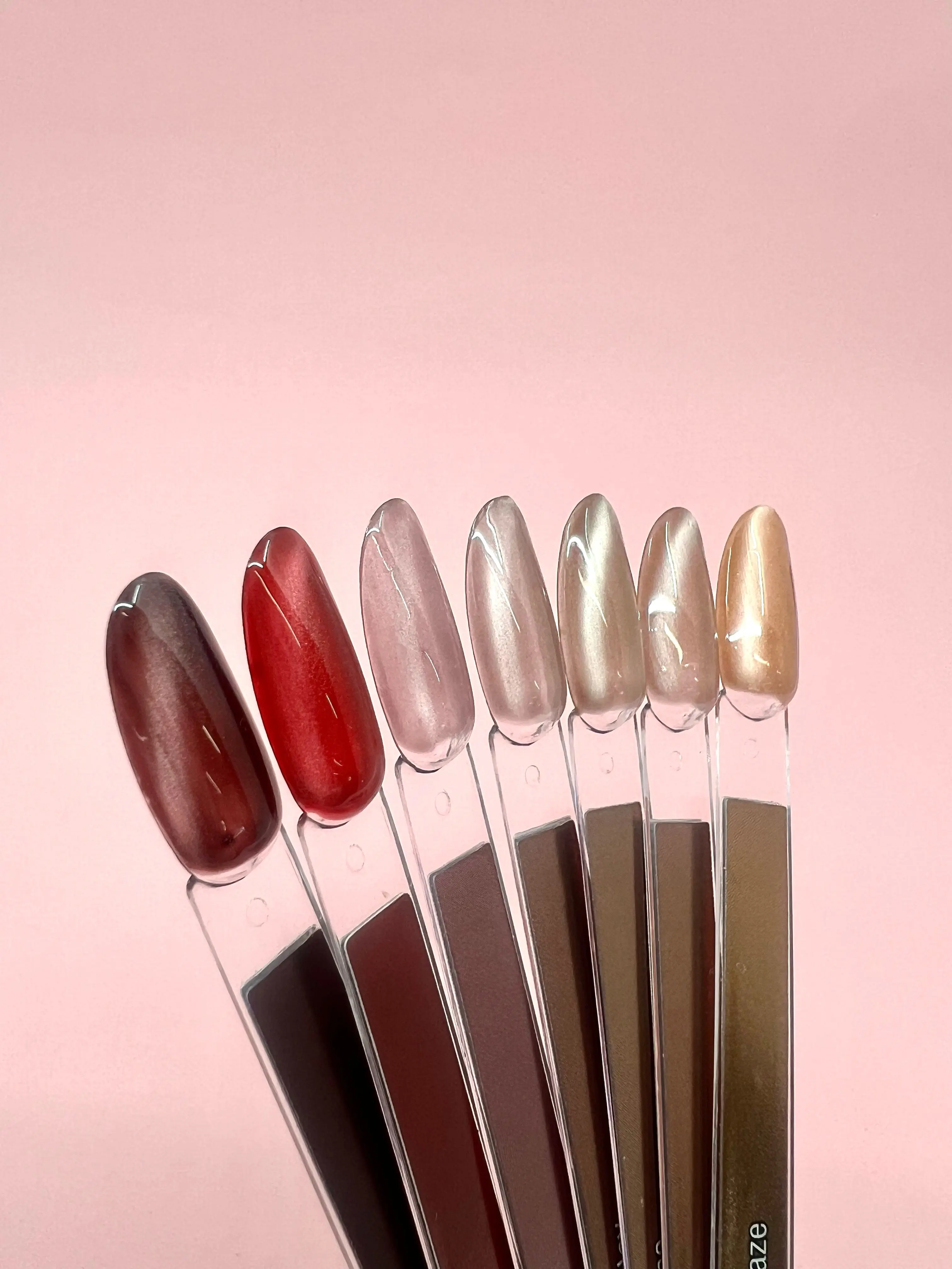 Cat Eye Gel Polish Satin Cashmere Clay - Image 2