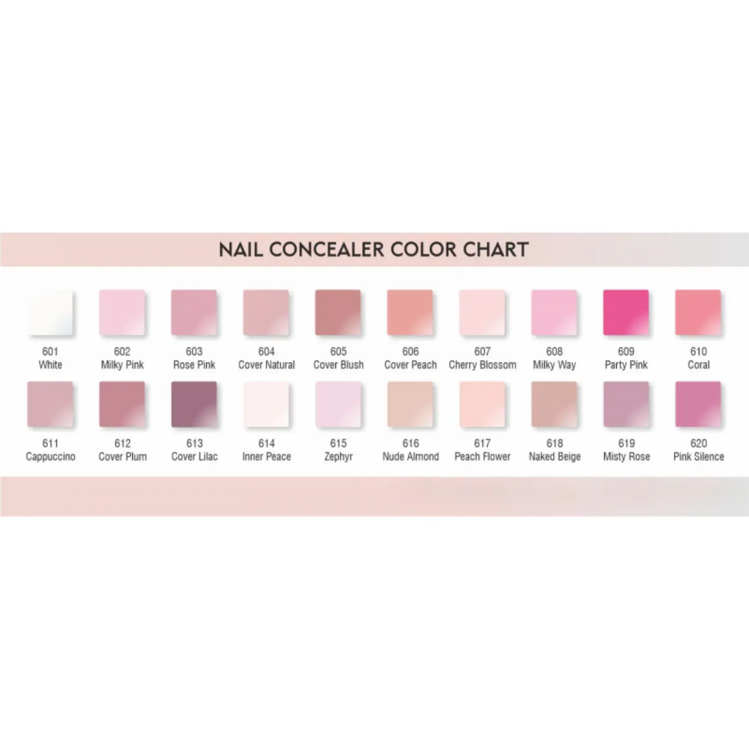 Ruber Base Nail Concealer Cappuccino #611 15 ml - Image 2