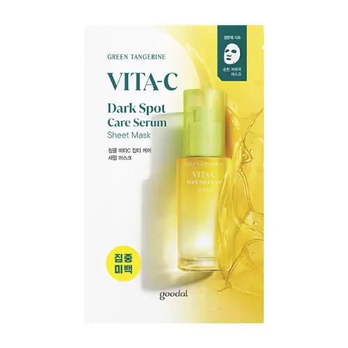Green Tangerine Vita C Dark Spot Care Serum Sheet Mask
