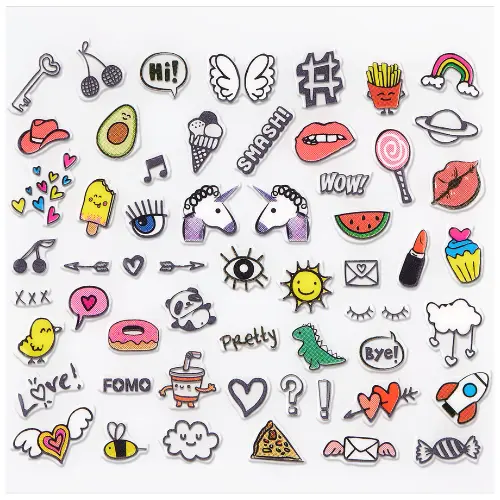 Happiness Looks Good On You Nail Sticker - Image 2