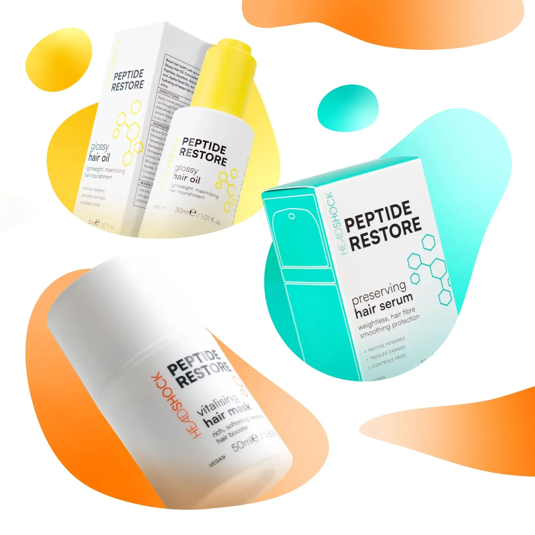 Peptide Restore Vitalising Hair Mask - Image 4