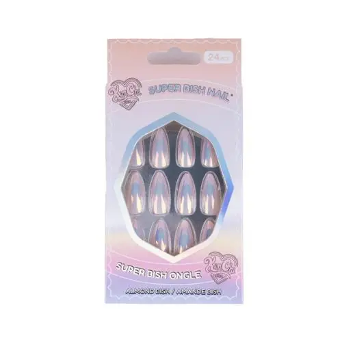 Almond Bish Nail Halo Pink