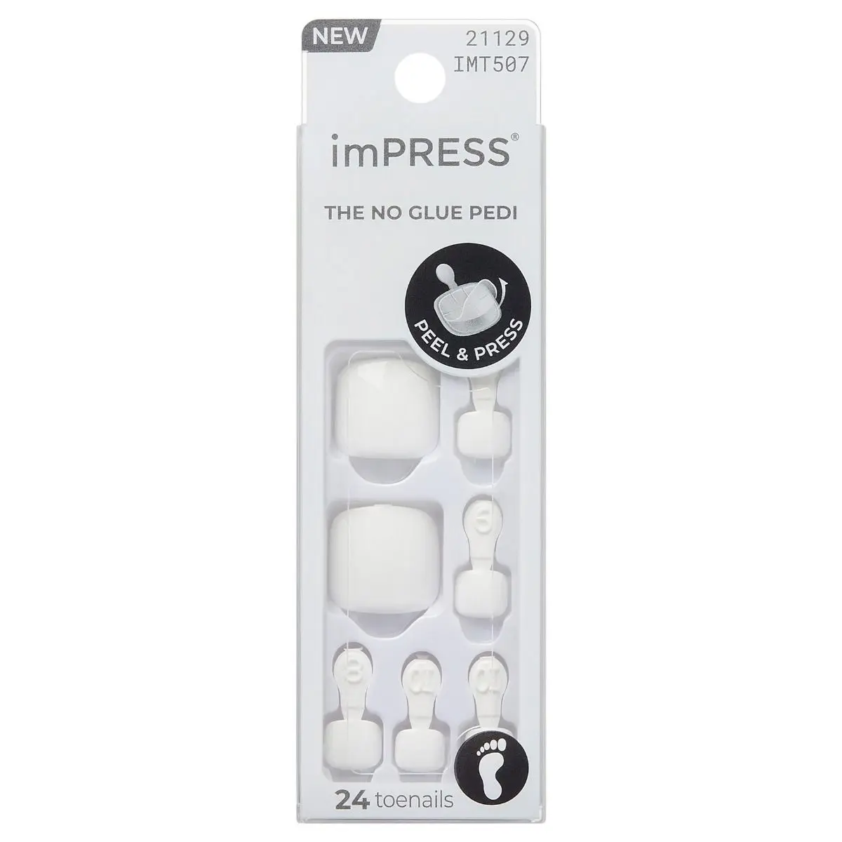 Impress Toenails Angel Vibes