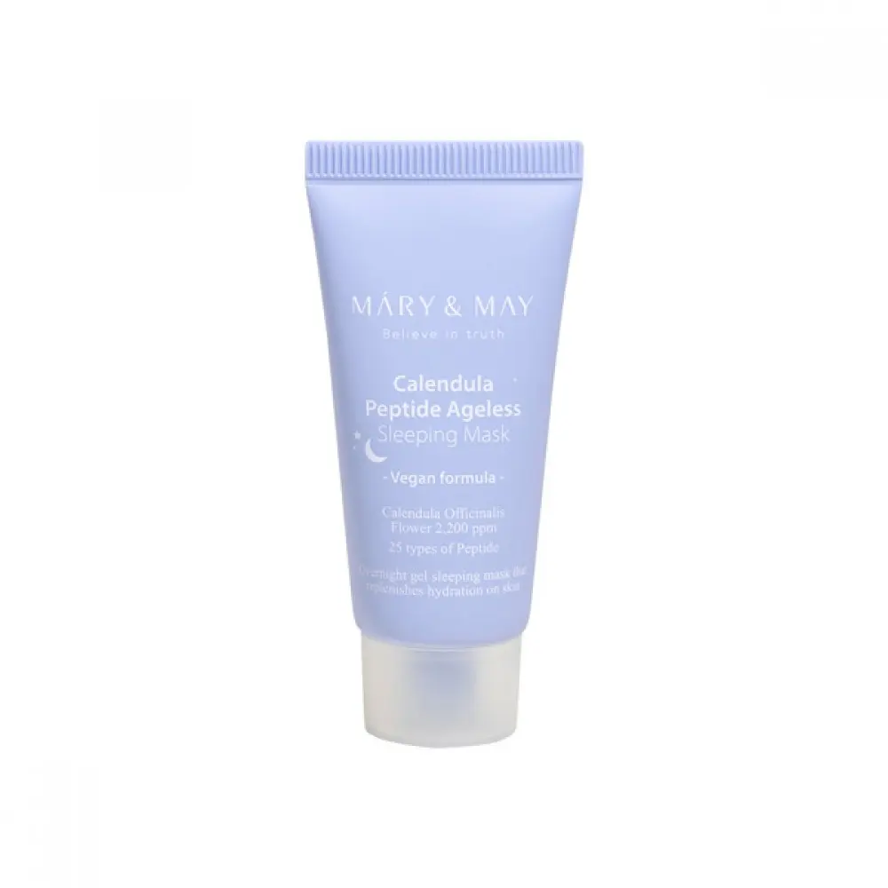 Mary &amp; May Calendula Peptide Ageless Sleeping Mask - Image 3