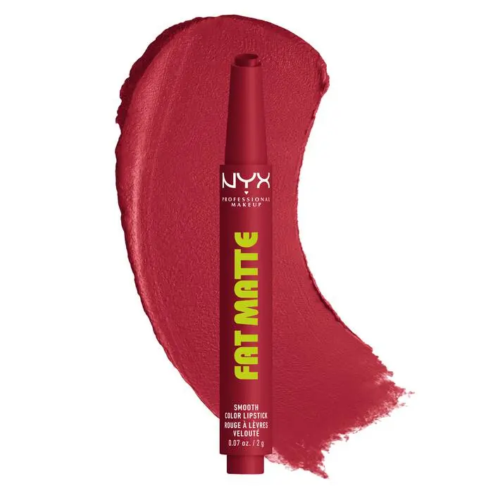 Fat Matte Smooth Color Lipstick Plushin Plum