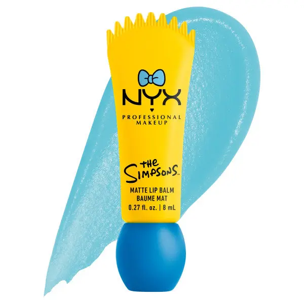 Simpson Smushy Blurred Finish Matte Lip Balm Maggie Peekaboo Blue